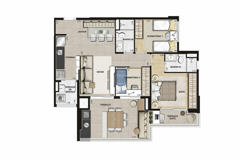 86 m² (2)
