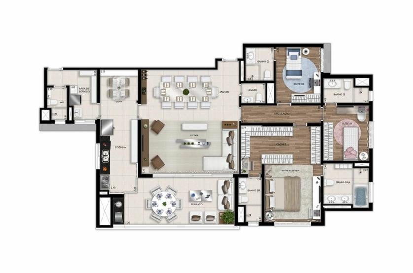 170 m²