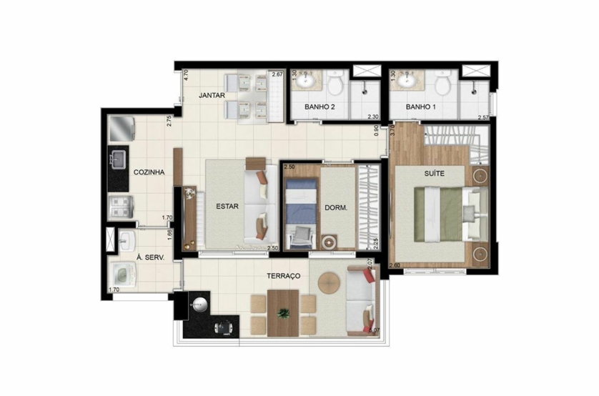 63 m² (2)
