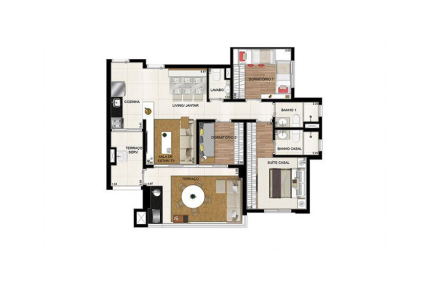 90 m² (2)
